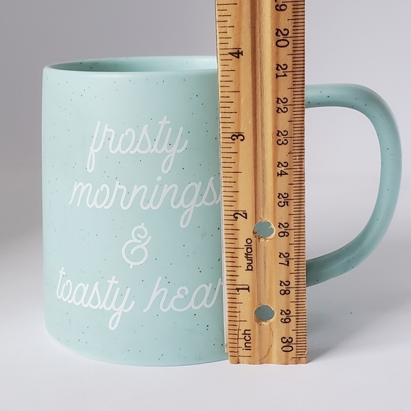 Indigo Mug "Frosty Mornings & Toasty Hearts" Coffee Cup - Picture 8 of 9